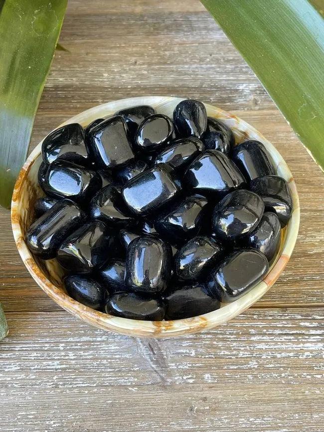 Black tourmaline.