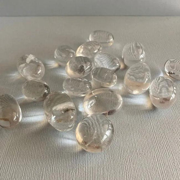 Clear quartz.