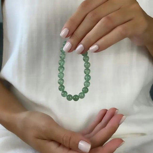 Green Aventurine healing bracelet.