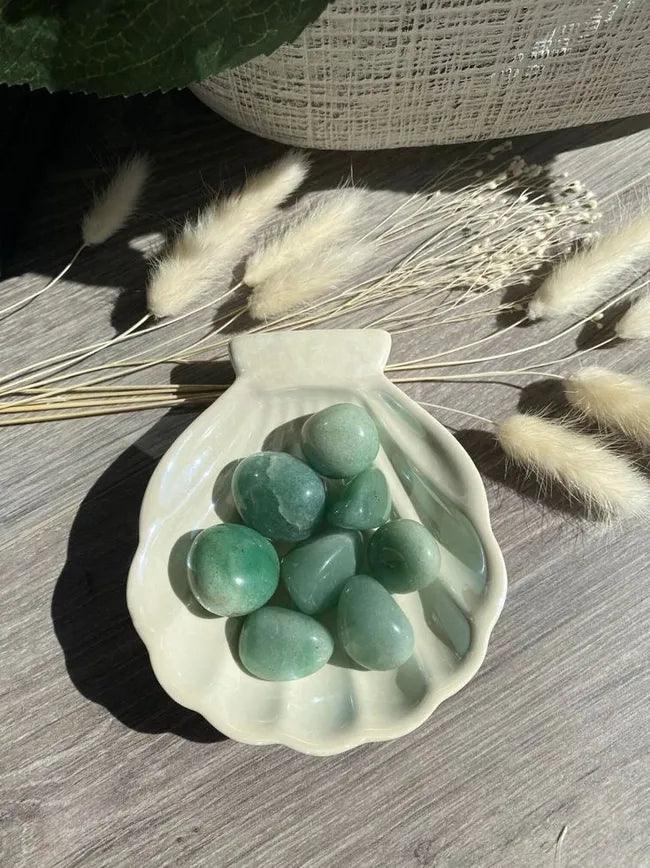 Green aventurine.